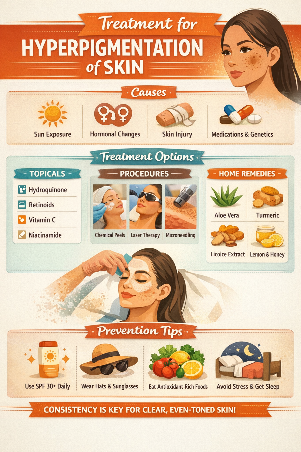 treatment for hyperpigmentation of skin​