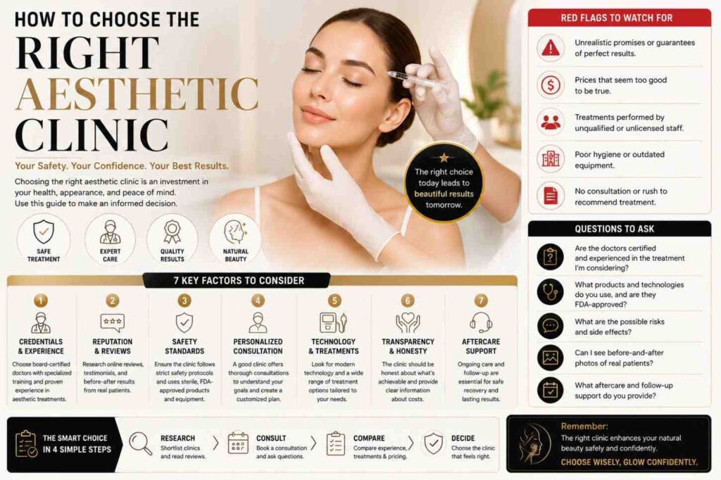 How to Choose the Right Aesthetic Clinic